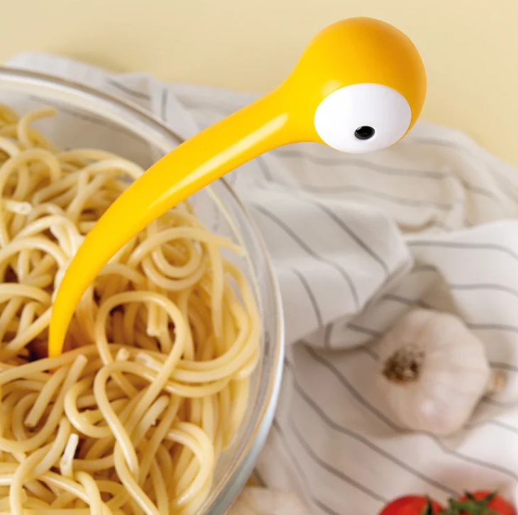 Pasta Monsters Yellow para servir ensalada OTOTO MEXICO